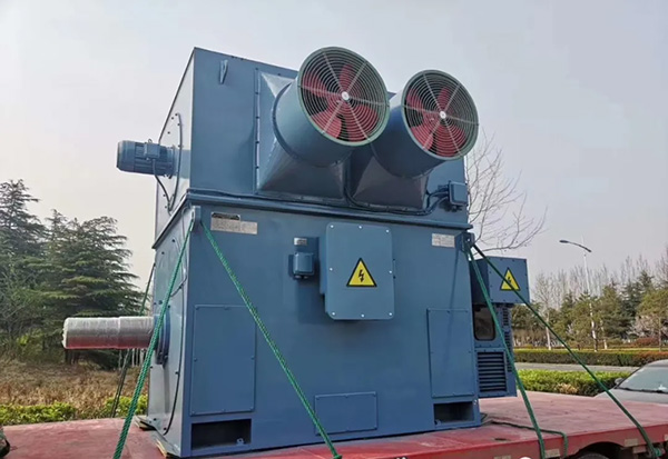 圖中可以很直觀(guān)的看到高壓電機的冷卻風(fēng)機結構 圖中可以很直觀(guān)的看到高壓電機的冷卻風(fēng)機結構
